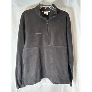 Unisex Columbia Fleece Half Zip-Size L